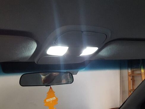 طقم إضاءة داخلية LED لسيارة Toyota Sienna 2004-2020 6000k خريطة بيضاء قبة قناع لوحة ترخيص البضائع (14 قطعة) in Kuwait