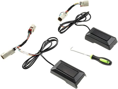 LED Rear Window Lights for Ford Bronco 2/4-Door 2021 2022 2023 2024 2025 Rear Glass Hinge-Mounted Lights Reverse/Brake/Daytime Running Lamps Extra Accessories (Only for Hard top) 2PCS in Saudi Arabia