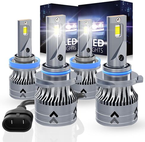 Fit for Chevy Silverado 1500 2500 (1999-2002), 9005 9006 High Low Beam & 880 Fog Light Bulbs Set, 6500K Bright White, Super Bright for Night Driving & Foggy Conditions, Plug and Play, Pack of 6 in Kuwait