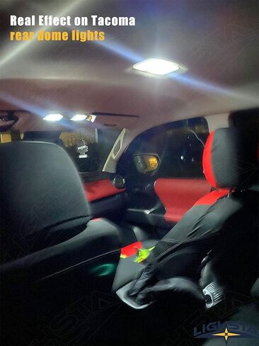 8PCS Super Bright White LED Interior Light Kit Package for Toyota Tacoma 1995 1996 1997 1998 1999 2000 2001 2002 2003 2004 + License Plate Lights and Install Tool in Kuwait