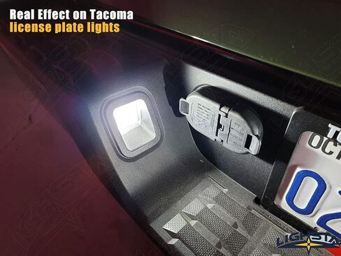 8PCS Super Bright White LED Interior Light Kit Package for Toyota Tacoma 1995 1996 1997 1998 1999 2000 2001 2002 2003 2004 + License Plate Lights and Install Tool in Kuwait