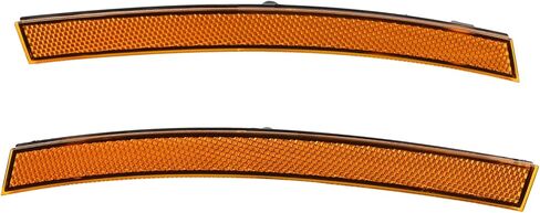 Front Bumper Left & Right Side Reflectors Compatible with Mitsubishi Outlander PHEV Eclipse Cross 2022 2023 2024 2025 Front Bumper Side Marker Trim Replace 8355A119 8355A120 in Kuwait