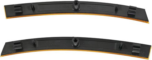 Front Bumper Left & Right Side Reflectors Compatible with Mitsubishi Outlander PHEV Eclipse Cross 2022 2023 2024 2025 Front Bumper Side Marker Trim Replace 8355A119 8355A120 in Kuwait