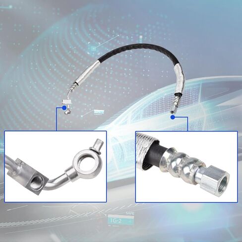 49720-1AA2A Power Steering Pressure Hose Compatible with Nissan Murano 2009-2014 3.5L V6, High Pressure Steering Line Replacement for 49720-1AN0A 49720-1AN0C 3402528 in Kuwait