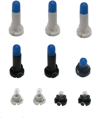 10pcs Cooler Control Switch Bulb Fit for Toyota 4Runner 2003-2009 Replace#90010-09015 90010-09016 90010-09017 90010-09018 90010-09019 (Blue Cap) in Saudi Arabia