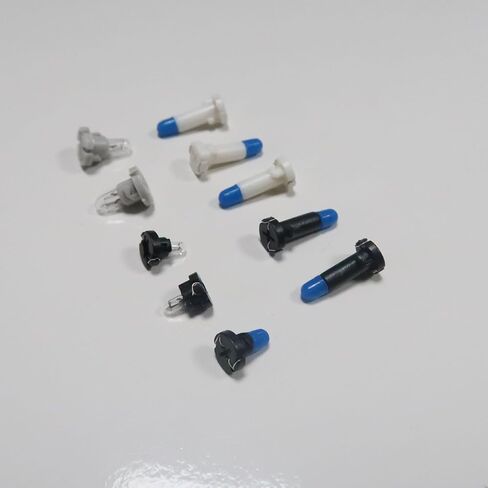 10pcs Cooler Control Switch Bulb Fit for Toyota 4Runner 2003-2009 Replace#90010-09015 90010-09016 90010-09017 90010-09018 90010-09019 (Blue Cap) in Saudi Arabia