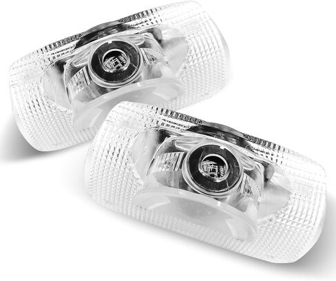 Car LED Door Logo Projector Welcome Lights Compatible with for Lexus is ES LS RX LX GX GS Light Logo Automotive Micro-Labeling Auto Parts（2 Pack） in Kuwait