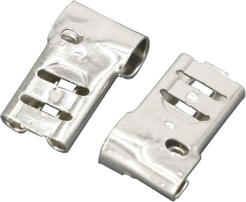 50 PCS 4.8 Series Bend Buttons 4.8 * 0.5MM 187 Female Terminals Tinned AICNRUT in Saudi Arabia