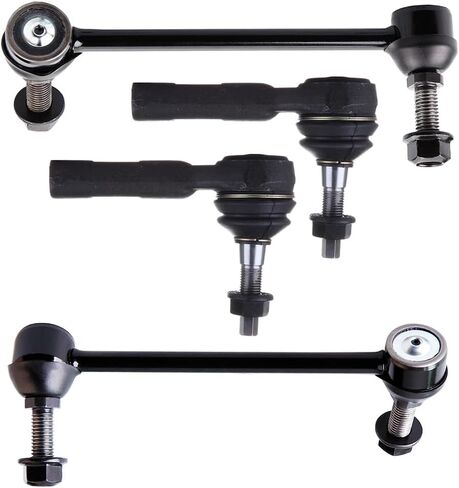 for Chrysler for Dodge for Charger 2006-2009 for Magnum 2005-2008 RWD Steering 4Pieces Outer Tie Rod Sway Bar Kit in Saudi Arabia
