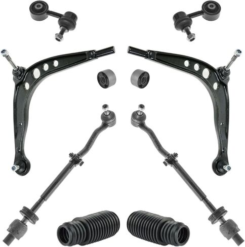Front Control Arm Tie Rod Sway Bar Set Kit 10 Piece-Greasable or Sealed for 325IS 1987-1991 in Kuwait