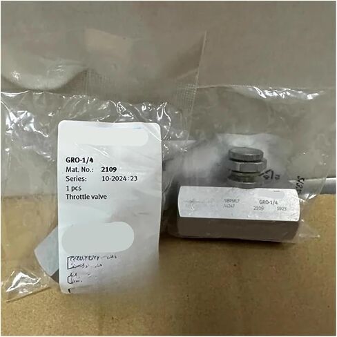 1PCS Throttle Valves GRO/GRLA/GR-M5-1/8-1/4-QS4-6-8-10-RS-D-B(GRO-QS-6 193973) in Saudi Arabia
