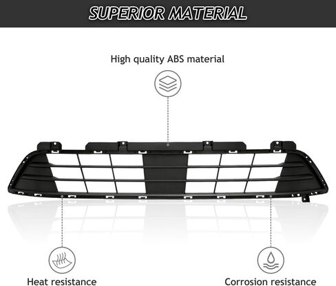 Front Bumper Lower Grille Fit For 2019-2023 Ford Transit Connect Front Lower Insert Grill Grille Replacement For KT1B17K946A in Kuwait