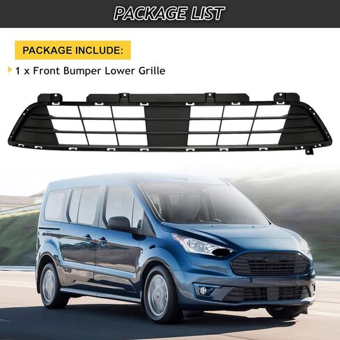 Front Bumper Lower Grille Fit For 2019-2023 Ford Transit Connect Front Lower Insert Grill Grille Replacement For KT1B17K946A in Kuwait