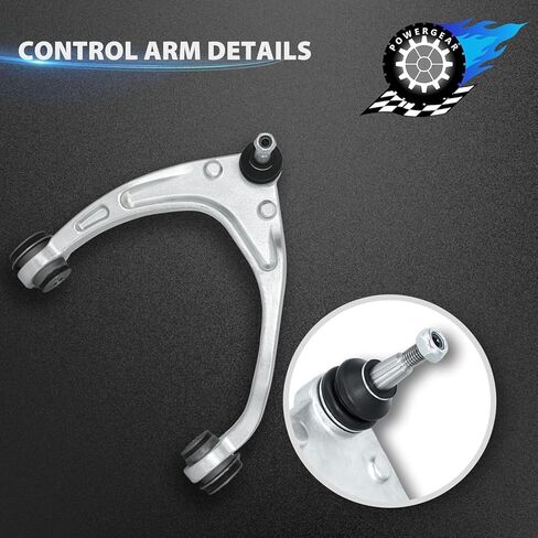 POWERGEAR Front Upper Control Arm, 2pcs Aluminum Control Arms with Ball Joint Bushings Suspension Kit for 2015-2020 Chevy Tahoe Silverado 1500 Suburban GMC Sierra 1500 Yukon XL Cadillac Escalade in Kuwait