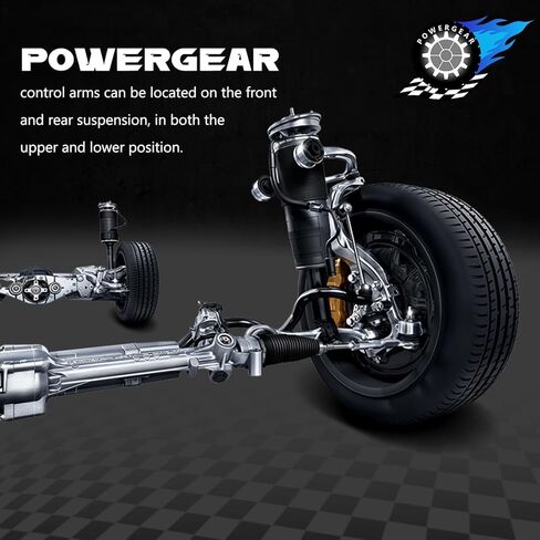 POWERGEAR Front Upper Control Arm, 2pcs Aluminum Control Arms with Ball Joint Bushings Suspension Kit for 2015-2020 Chevy Tahoe Silverado 1500 Suburban GMC Sierra 1500 Yukon XL Cadillac Escalade in Kuwait