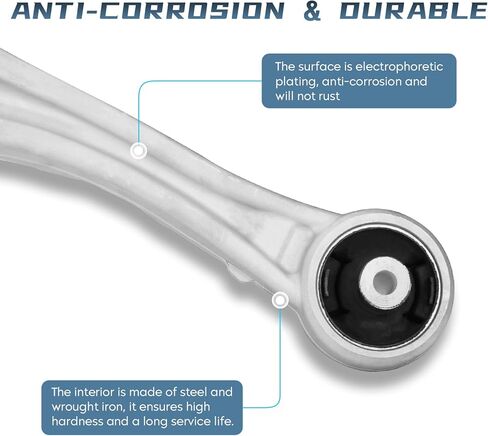 Front Lower Control Arms with Ball Joints for Honda Odyssey 2005 2006 2007 2008 2009 2010 Driver and Passenger Side Suspension Kit K620505 K620504 2PCS in Kuwait