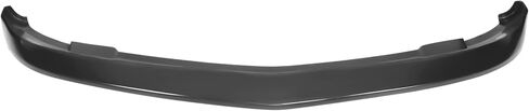 IKON MOTORSPORTS Front Bumper Lip Compatible With 2006-2010 Dodge Charger, IKON V2 Style Unpainted Black PU Front Lip Splitter Valance Chin Lip in Kuwait