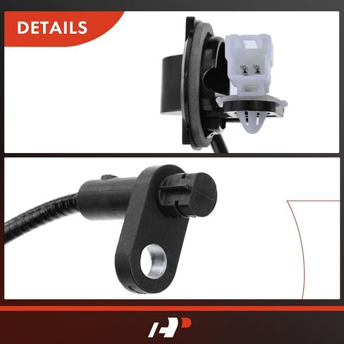 A-Premium Rear ABS Wheel Speed Sensor - Compatible with Mazda Models - 2 2011 2012 2013 2014, 1.5L, Hatchback - Rear Driver or Passenger Side, Replaces D651-43-71YA, D6514371YA in Kuwait