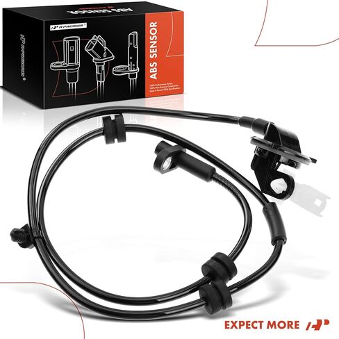 A-Premium Rear ABS Wheel Speed Sensor - Compatible with Mazda Models - 2 2011 2012 2013 2014, 1.5L, Hatchback - Rear Driver or Passenger Side, Replaces D651-43-71YA, D6514371YA in Kuwait