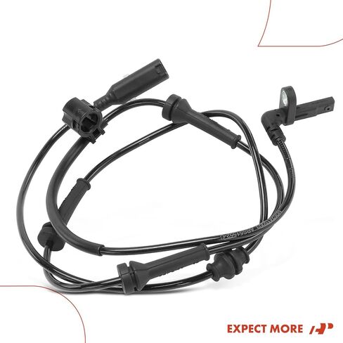 مستشعر سرعة العجلات الخلفية اليسرى ABS A-Premium متوافق مع موديلات Jeep - سلسلة MP Compass 2017 2018 2019 2020، AWD، بدون نظام تثبيت السرعة التكيفي - جانب السائق الأيسر الخلفي، استبدال # 68309279AB in Saudi Arabia