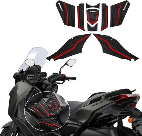 For X-MAX 300 XMAX300 2026 fuel tank stickers motorcycle accessories Anti-slip sticker the pedal in the middle of the car body tank pad anti-skid and anti-wear stickers XMAX300 xmax300 2023-2026+ in Saudi Arabia