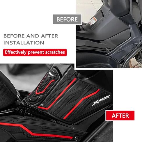 For X-MAX 300 XMAX300 2026 fuel tank stickers motorcycle accessories Anti-slip sticker the pedal in the middle of the car body tank pad anti-skid and anti-wear stickers XMAX300 xmax300 2023-2026+ in Saudi Arabia
