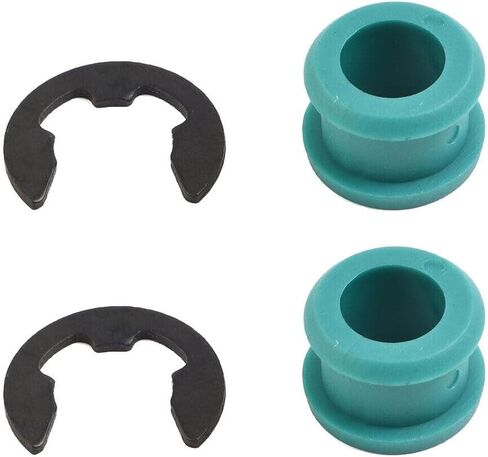 2 Sets Shift Cable Bushing Kit Compatible with Hyundai Elantra Compatible with Toyota Corolla 2003-2008 Transmission Range Lever Cable Bushing Repair-Kit Bushing Clips in Kuwait