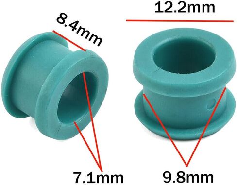 2 Sets Shift Cable Bushing Kit Compatible with Hyundai Elantra Compatible with Toyota Corolla 2003-2008 Transmission Range Lever Cable Bushing Repair-Kit Bushing Clips in Kuwait
