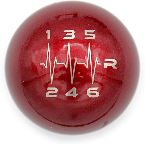 Billetworkz Weighted Heartbeart Shift Knob (500g) Compatible with Honda Civic Si/Type R in Kuwait