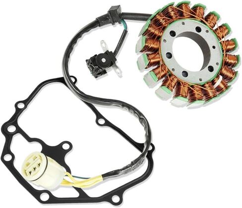 Magneto Stator Coil Regulator Rectifier Engine Gasket 31120-5-a51 Compatible with TRX420TE TM FE FM Rancher 2007-2013(2 PCS) in Saudi Arabia