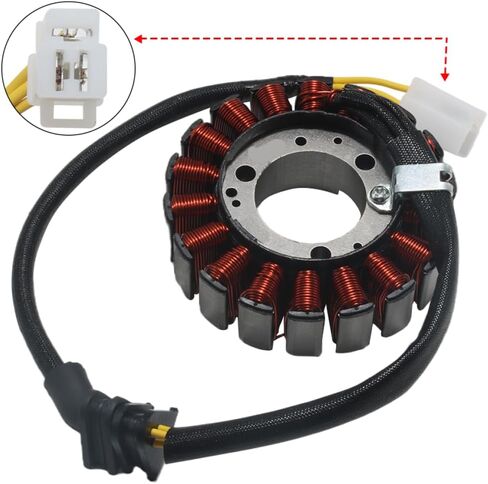 Motorcycle Generator Stator Coil 31120-KAF-003 31120-KY2-003 31120-MV4-000 Compatible with CB400 CB400F CB-1 CBR400 CBR400RR NC23 NC29 in Saudi Arabia