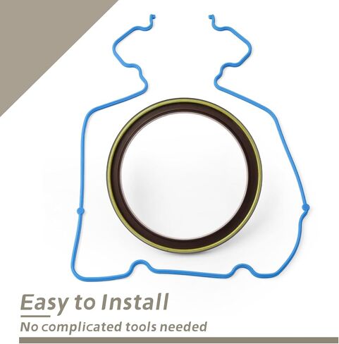 BS40700 Engine Crankshaft Oil Seal Kit Replacement for Ford Super Duty F250 F350 F450 F550 2003-2010 for E350 E450 2004-2010 for Excursion 2003-2005, Replace BS 40700 JV1684 Rear Main Seal in Kuwait