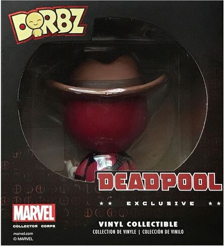 Funko Marvel Collector Corp Dorbz Deadpool Exclusive #285 Gold Vinyl Figure in Kuwait