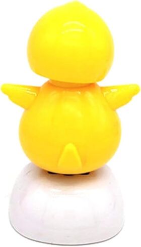 Solar Powered Dancing Chick, Solar Bobblehead Chicken, Solar-Powered Car Charm, Cartoon Bobble Head Chick Ornaments Figures for Car Dashboard, Bobbleheads for Car Dashboard, Solar Power Kits in Saudi Arabia
