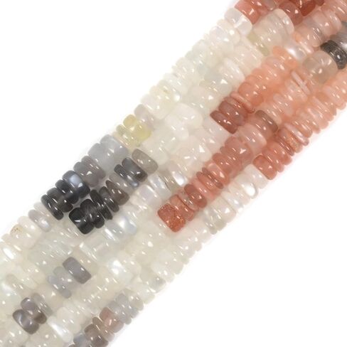 5 to 6mm Natural Mother of Pearl MOP Shell Gemstone Heishi Disc Rondelle Spacer Jewelry Making DIY Loose Beads 16 inch in Kuwait