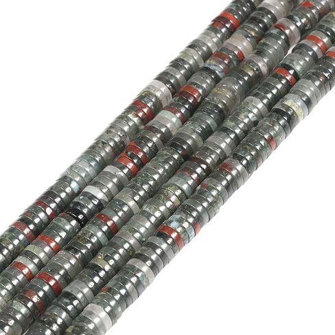 5 to 6mm Natural Mother of Pearl MOP Shell Gemstone Heishi Disc Rondelle Spacer Jewelry Making DIY Loose Beads 16 inch in Kuwait