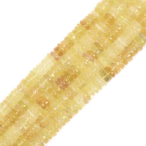 5 to 6mm Natural Mother of Pearl MOP Shell Gemstone Heishi Disc Rondelle Spacer Jewelry Making DIY Loose Beads 16 inch in Kuwait