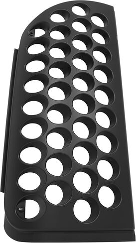 KUAFU Reefer Upper Door Grill Compatible with Thermo King SB-100 110 190 200 200TG 210 230 300 310 400 Replacement for 37-98-7197 Honeycomb Door Grill Black ABS Plastic Road Side LH in Kuwait