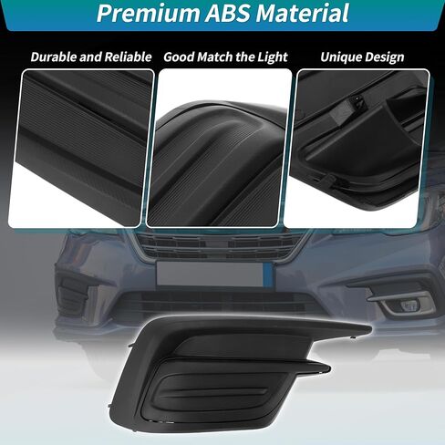 Passenger Side Fog Light Grill for Subaru Legacy 2018 2019 Front Bumper Fog Light Grille Cover Fog Light Shell 1 Pc No.57731AL56A in Kuwait