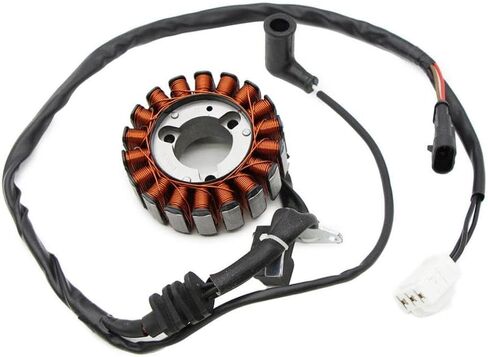 Motorcycle Generator Stator Coil Compatible with GTS300 20 500 MP3 300 X7 125 X8 250 X10 125 X EVO 250 58202R in Saudi Arabia