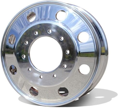 Northstar 19.5x6.00 Mirror Polished Dual Wheel – 10x225mm Bolt Pattern | Fits Ford & Dodge Ram Dually Trucks in Kuwait