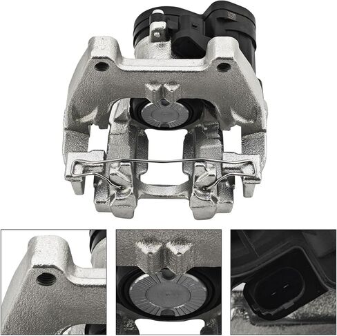 3Q0615424A Disc Brake Caliper Assembly w/Actuator Rear Right Passenger Side Compatible with Volkswagen Atlas, fits for Arteon fits for Tiguan 2018-2024 in Saudi Arabia
