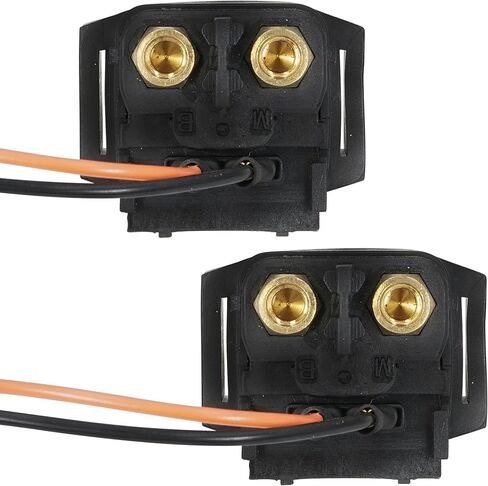 Caltric Starter Solenoid Relays Compatible with Yamaha WaveRunner Cruiser FX1100 2004-2008 / 6B6-81940-00-00 6B6819400000 in Kuwait