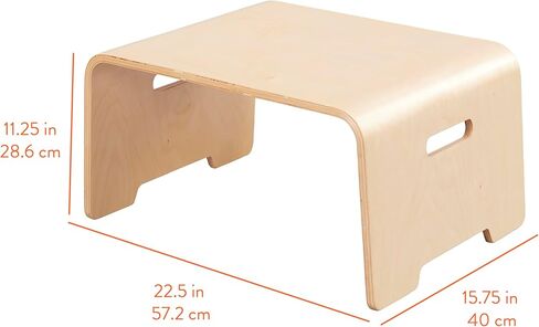 Bentwood Student Floor Lap Desk, Children's Furniture, Natural in Saudi Arabia