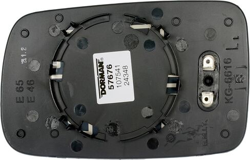 Dorman 57676 Driver Side Door Mirror Glass Heated with Backing Plate Compatible with Select BMW Models in Kuwait