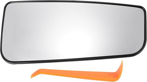 1 Set Tow Mirror Glass Replacement for Ford F150 2015-2022 Right Passenger Side Lower Part W/Backing Plate No.FL3Z17K707K Real Glass Plastic in Kuwait