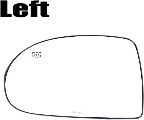 Left Driver Side Mirror Glass Replacement fit for 2007 2008 2009 2010 2011 2012 2013 2014 2015 2016 2017 Jeep Compass, Heated Door Mirror Replace for 68000023AA in Saudi Arabia