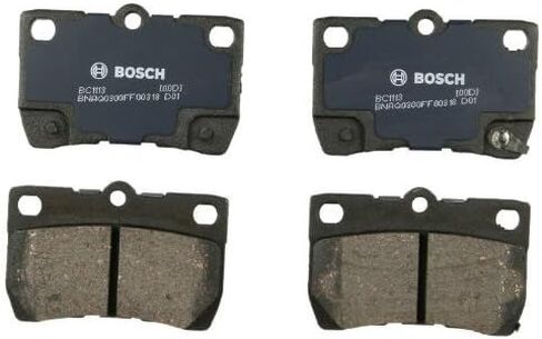 BOSCH BC1113 QuietCast Premium Ceramic Disc Brake Pad Set - Compatible with Select Lexus GS300, GS350, GS430, GS450h, GS460, IS250, IS350; REAR in Kuwait