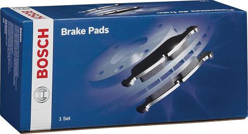 BOSCH BE1762 Blue Semi-Metallic Disc Brake Pad Set - Compatible with Select BMW 228i xDrive Gran Coupe, i3, i3s, X1, X2; Mini Cooper Clubman, Cooper Countryman; REAR in Kuwait