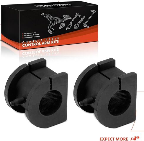 A-Premium 2 x Front Sway Bar Bushing Kit, Compatible with Mitsubishi Lancer 2003 2004 2005 2006, AWD in Kuwait